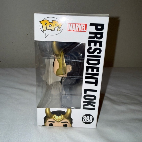 Funko Pop! President Loki with Gold Horns - Picture 2 of 6